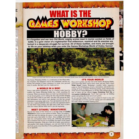 Citadel Miniatures The Complete Catalog 2000 Warhammer Games Workshop - Picture 4 of 8